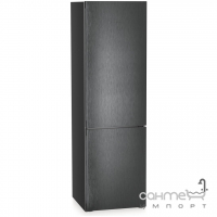 Двокамерний холодильник із нижньою морозилкою Liebherr Plus CBNbda 572i чорна нержавіюча сталь