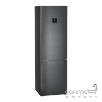 Двухкамерный холодильник с нижней морозилкой Liebherr Plus CBNbdc 5733 BluePerformance черный