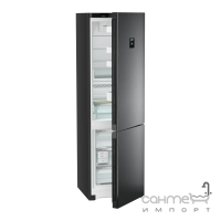 Двокамерний холодильник із нижньою морозилкою Liebherr Plus CBNbdc 5733 BluePerformance чорний