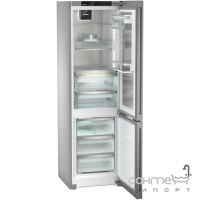 Двокамерний холодильник із нижньою морозилкою Liebherr Peak CBNstb 579i нержавіюча сталь