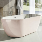 Отдельностоящая акриловая овальная ванна Ravak Freedom O Tec CD41600000 белая/розовый алебастр