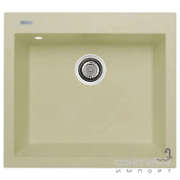 Прямокутна гранітна кухонна мийка Fancy Marble Mundo 12105ХХХХ кольори в асортименті