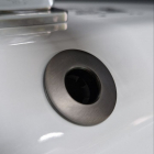 Декоративное латунное кольцо для перелива раковины Vito VT-B003GM gunmetal (оружейная сталь)