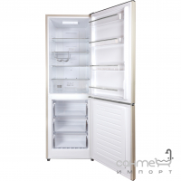 Отдельностоящий двухкамерный холодильник с нижней морозильной камерой Gunter&Hauer FN 369 B бежевый