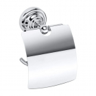 Держатель для туалетной бумаги с крышкой Bemeta Retro 144312012 хром