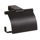 Держатель для туалетной бумаги с крышкой Bemeta Nero 135012010 матовый черный