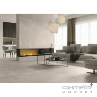 Керамогранит под бетон Cerrad Modern Concrete Silky Cristal Ivory Lappato 1197x1197