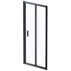 Душевая дверь в нишу AM.PM Gem W90UG-090-1F-195BT профиль черный матовый/прозрачное стекло