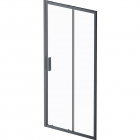 Душевая дверь в нишу AM.PM Gem W90UG-100-1S-195BT профиль черный матовый/прозрачное стекло