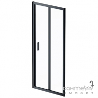 Душевая дверь в нишу AM.PM Gem W90UG-090-1F-195BT профиль черный матовый/прозрачное стекло
