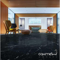 Керамогранит под мрамор Marazzi Allmarble Elegant Black Lux 1200х600 M3A5