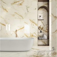 Керамогранит под мрамор Atlas Concorde Marvel Shine Calacatta Imperiale Matt 1200x600 A4QZ