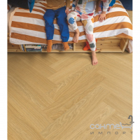 Вінілова підлога Quick-Step Ciro Herringbone AVHBU40360 Дуб чистий медовий