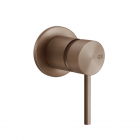 Смеситель для раковины скрытого монтажа под излив Gessi 316 54019708 Copper Brushed PVD медь браш