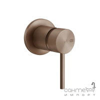 Змішувач для раковини прихованого монтажу під вилив Gessi 316 54019708 Copper Brushed PVD мідь браш