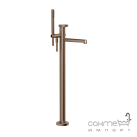 Напольный смеситель для ванны Gessi Anello 63328708 Copper Brushed PVD медь браш