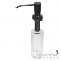 Врізний дозатор Gunter&Hauer SOAP DISPENSER Black матовий чорний