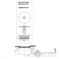 Сифон для душевого поддона McAlpine ST90CP10 хром