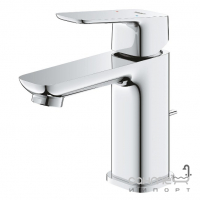 Змішувач для раковини з донним клапаном Grohe Cubeo S 1016940000 хром