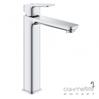 Змішувач для раковини високий Grohe Cubeo XL 1017290000 хром