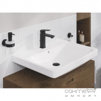 Змішувач для раковини Grohe Cubeo M 1017552430 матовий чорний