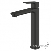 Смеситель для раковины высокий Grohe Cubeo XL 1017292430 матовый черный