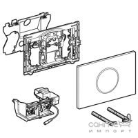 Сенсорная панель смыва Geberit Sigma10 115.907.KH.6 хром, питание от сети