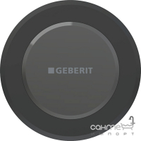 Сенсорна панель змиву Geberit Sigma12 Type 10 115.956.14.6 матова чорна, живлення від мережі