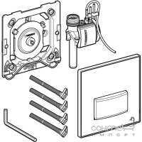 Пневматическая клавиша смыва для писсуара Geberit Type 50 116.016.DW.5 черный RAL 9005