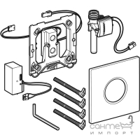 Электронный смыв для писсуара Geberit Type 01 116.021.JQ.5 сатин, питание от сети