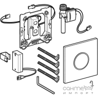 Электронный смыв для писсуара Geberit Type 10 116.035.DW.1  черный, питание от батарей