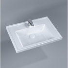 Подвесная раковина Quarter Bath New Line 65x45 70LN21065 белая