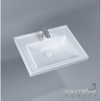 Подвесная раковина Quarter Bath New Line 55x45 70LN21055 белая