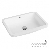 Прямоугольная раковина под столешницу Quarter Bath Single 53х39 70SP25053.00.2.3.01 белая