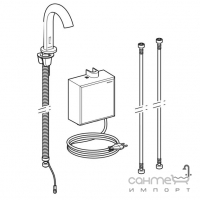 Сенсорный смеситель для раковины Geberit Piave 116.162.21.1 хром, питание от сети