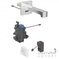 Сенсорный смеситель-термостат скрытого монтажа Geberit Brenta 116.277.21.1 хром, излив 18 см