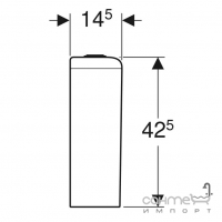 Бачок для унітазу Geberit iCon 500.409.01.1 білий