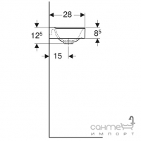 Раковина Geberit Xeno2 500.529.01.1 біла