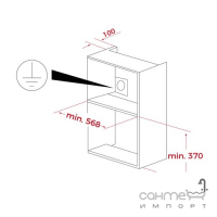 Встраиваемая микроволновая печь Teka Maestro ML 8220 BIS L FBK 112030017 черная