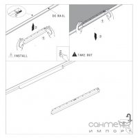 Трековый магнитный LED-светильник Vasmar 55001 черный