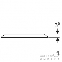 Кругле дзеркало з LED-підсвічуванням та сенсором Geberit Option Round 502.796.00.1