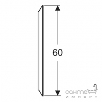 Кругле дзеркало з LED-підсвічуванням та сенсором Geberit Option Round 502.797.00.1