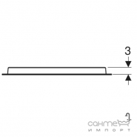 Овальне дзеркало з LED-підсвічуванням Geberit Option Ovale 502.800.00.1