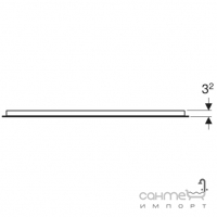 Прямокутне дзеркало з LED-підсвічуванням Geberit Option Basic Square 502.808.00.1