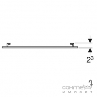 Прямокутне дзеркало Geberit Selnova Square 502.891.00.1