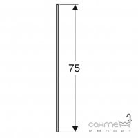 Прямоугольное зеркало Geberit Selnova Square 502.892.00.1