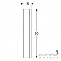 Зеркальный шкафчик с LED-подсветкой Geberit One ComfortLight 505.833.00.2 белый