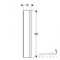 Зеркальный шкафчик с LED-подсветкой Geberit One ComfortLight 505.835.00.2 белый