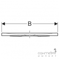 Прямоугольный тонкий акриловый душевой поддон 1200х900 Geberit Nemea 550.576.00.1 белый