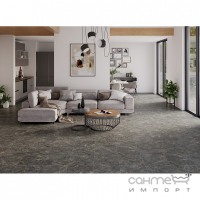 Керамограніт під камінь Cersanit Pavia Graphite Matt 420x420